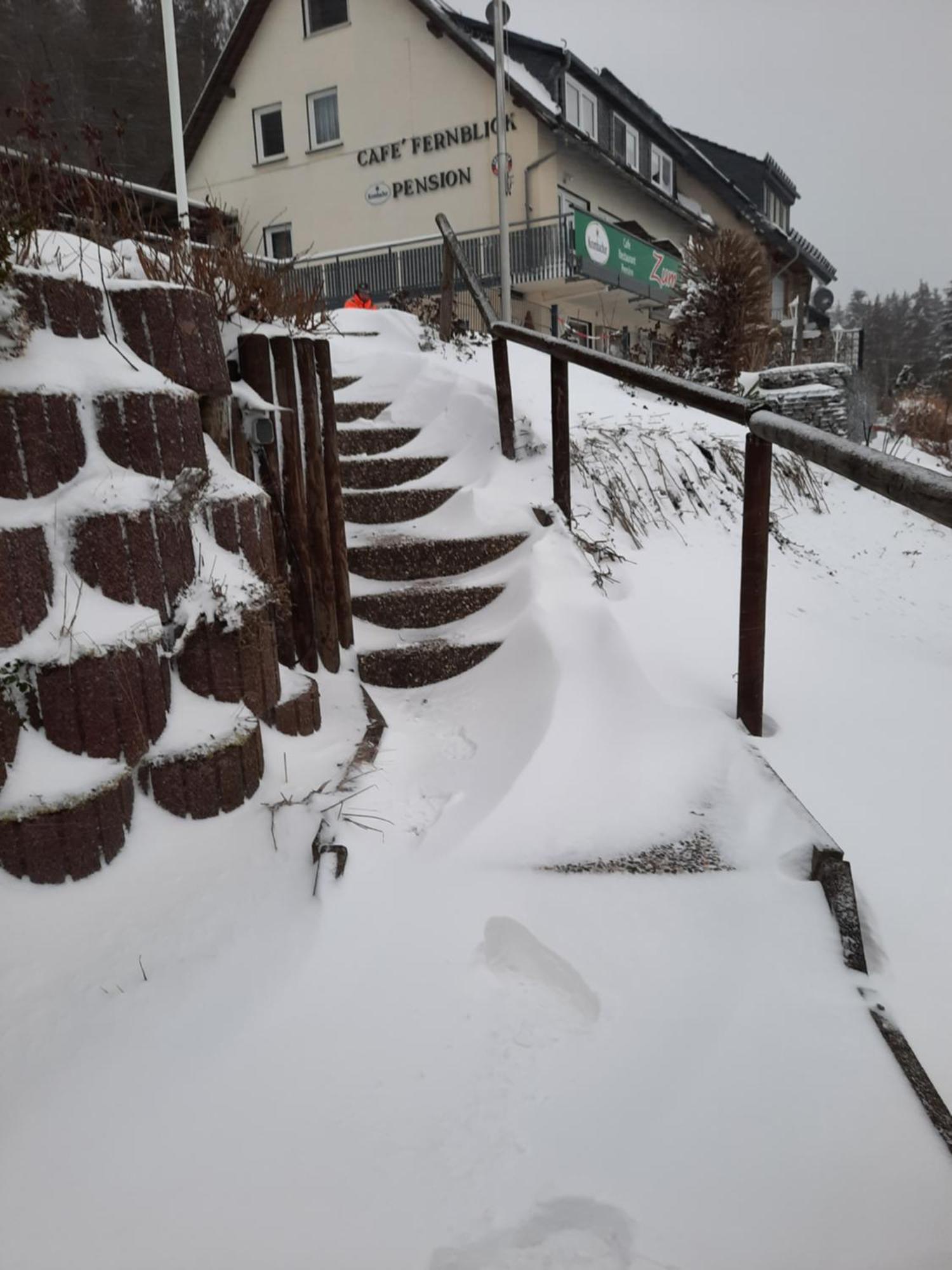 Cafe- Pension Fernblick, Incl Meinecardplus Willingen  Exteriér fotografie