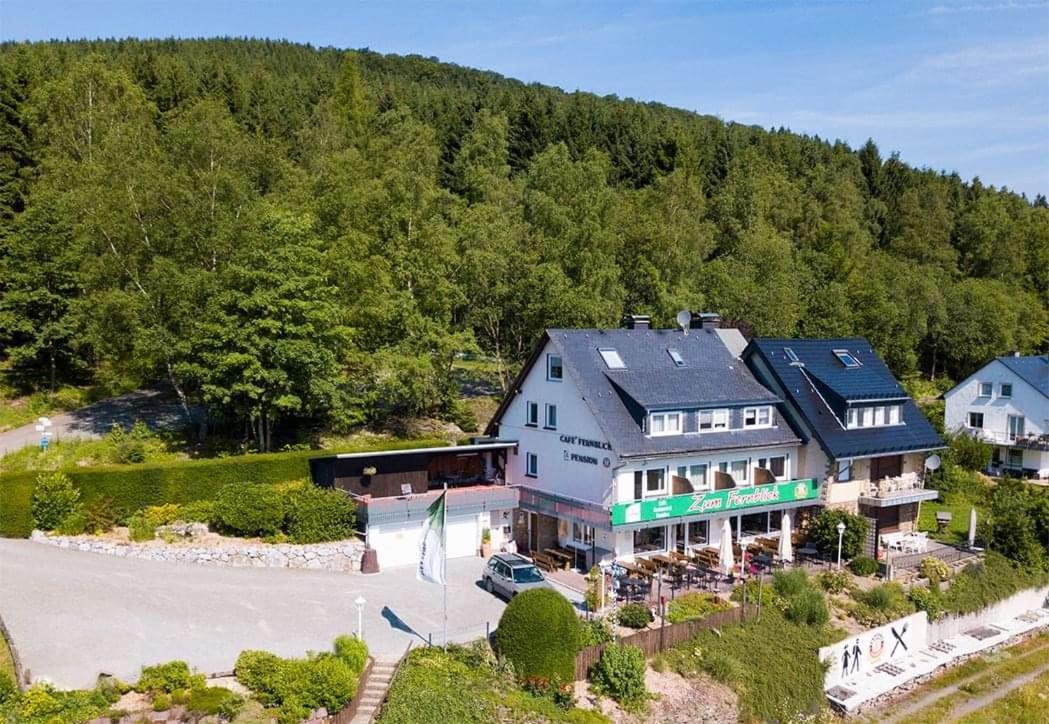 Cafe- Pension Fernblick, Incl Meinecardplus Willingen  Exteriér fotografie